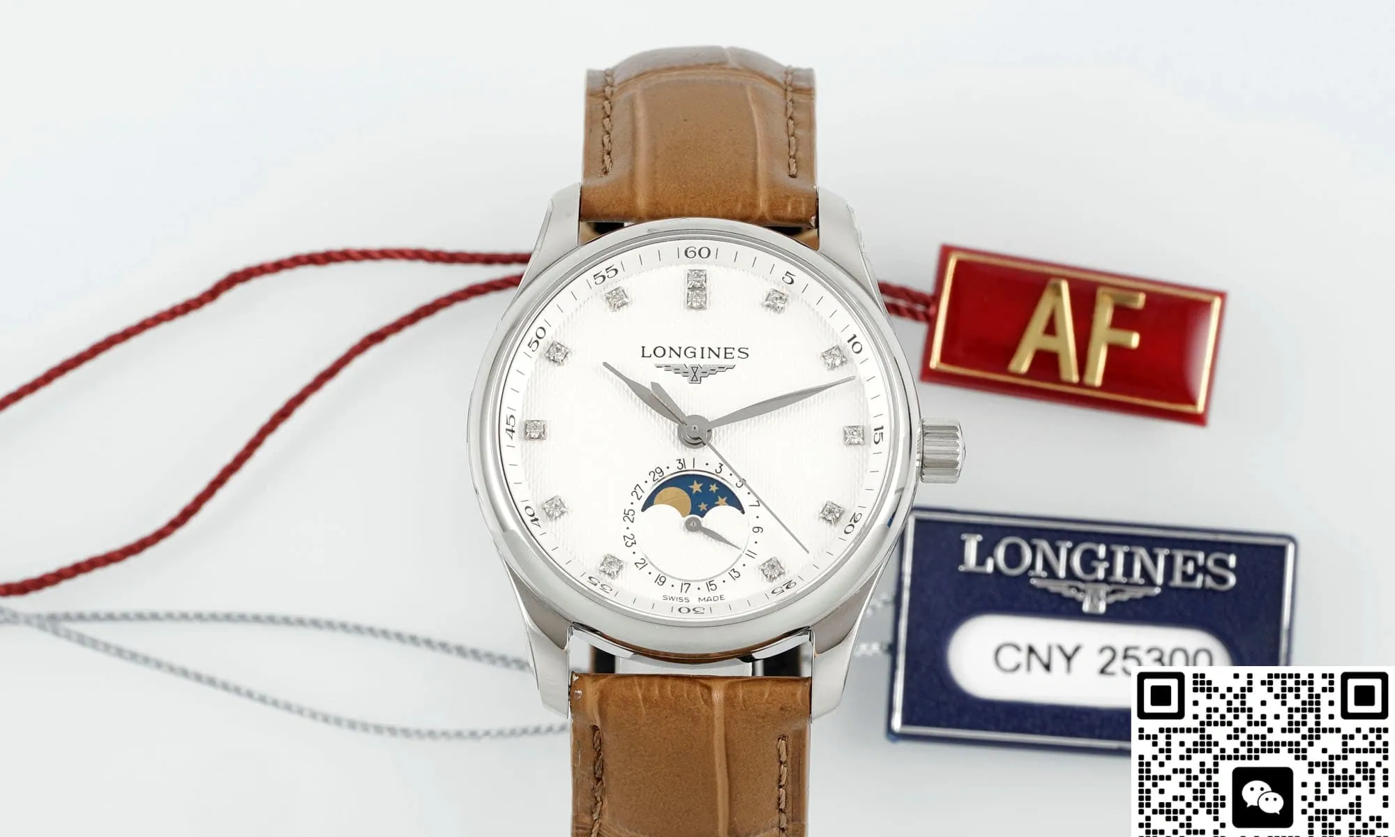 AF Factory Longines Master Collection L2.409.4.87.4 1:1 Best Edition Replica Watch